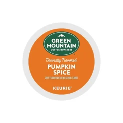 Keurig K-Cups<Green Mountain Pumpkin Spice Coffee, Keurig® K-Cup® Pod, Light Roast, 96/Carton (6758)