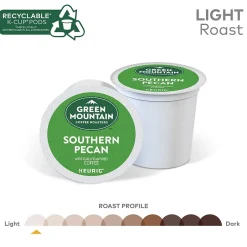Keurig K-Cups<Green Mountain Southern Pecan Coffee Keurig® K-Cup® Pods, Light Roast, 24/Box (6772)