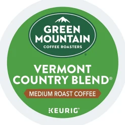 Keurig K-Cups<Green Mountain Vermont Country Blend Coffee Keurig® K-Cup® Pods, Medium Roast, 96/Carton (GMT6602CT)