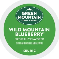 Keurig K-Cups<Green Mountain Wild Mountain Blueberry Coffee Keurig® K-Cup® Pods, Light Roast, 96/Carton (67832)