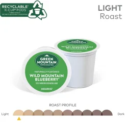 Keurig K-Cups<Green Mountain Wild Mountain Blueberry Coffee Keurig® K-Cup® Pods, Light Roast, 96/Carton (67832)