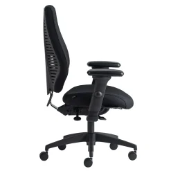 Online + ergoCentric airCentric3 Task Chair, Extra Long Seat, Black (AIR3STXL) Office Chairs