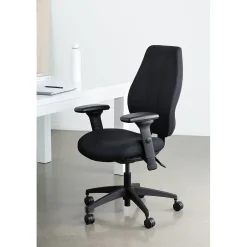 Online + ergoCentric airCentric3 Task Chair, Extra Long Seat, Black (AIR3STXL) Office Chairs
