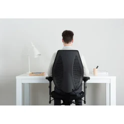 Online + ergoCentric airCentric3 Task Chair, Extra Long Seat, Black (AIR3STXL) Office Chairs