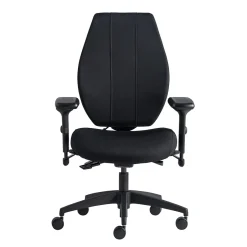 + ergoCentric airCentric3 Task Chair, Small Seat, Black (AIR3STSM) Ergonomic Chairs