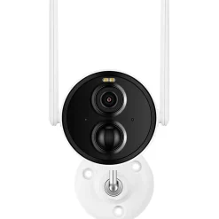 Security Cameras & Systems<Adesso Gyration Cyberview 3010 3 Megapixel Indoor/Outdoor Network Camera Bullet, White (CYBERVIEW 3010)