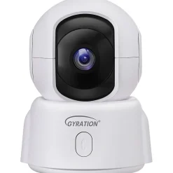 Security Cameras & Systems<Adesso Gyration Cyberview 2000 2 Megapixel Smart WiFi Pan/Tilt Camera, White (CYBERVIEW 2000)