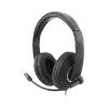 Hamilton Buhl Smart-Trek Mini Noise Canceling Stereo On Ear Headset, Black/Silver (STM2BK)* Headsets