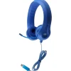 Hamilton Buhl HamiltonBuhl Kid's Flex-Phones TRRS Headset with Gooseneck Microphone, Blue (HECKFX2UBLU)