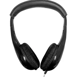 Hamilton Buhl HamiltonBuhl Motive8 Mid-Sized Multimedia Headphone with In-line Volume Control, Black (HECM8BK1)