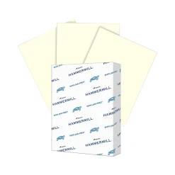 Clearance 8.5" x 11" Multipurpose Paper, 24 lbs., Cream, 500 Sheets/Ream(168060) Multipurpose Paper
