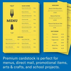 Premium 110 lb. Cardstock Paper, 8.5