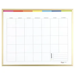 Best Happy Planner Color Block Dry-Erase Whiteboard, 16" x 20" (AF3DEB-031) Dry Erase