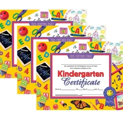 Outlet Completion Certificates, 8.5" x 11", Multicolor, 3/Bundle (H-VA701-3) Awards & Certificates