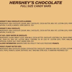 Chocolate<Hershey's Hershey Chocolate Full Size Variety/Mar's Chocolate Full Size Variety (600-04055)