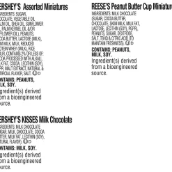 Chocolate<Hershey's and REESE'S Assorted Chocolate Valentine's Candy Bag, 21.7 oz (HEC94591)