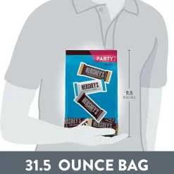 Chocolate<Hershey's Assorted Milk Chocolate and White Creme Candy Party Pack, 31.5 oz (3400093933)
