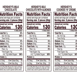 Chocolate<Hershey's Assorted Milk Chocolate and White Creme Candy Party Pack, 31.5 oz (3400093933)