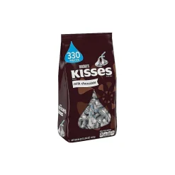 Chocolate<KISSES HERSHEY'S Milk Chocolate Pieces, 56 oz., 330/Bag (HEC12295)
