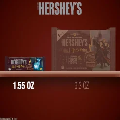 Chocolate<Hershey's Milk Chocolate Harry Potter Halloween Candy Bar, 1.55 oz. (HEC24367)