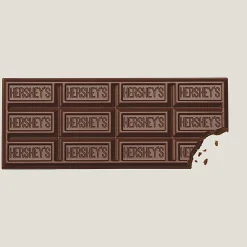 Chocolate<Hershey's Milk Chocolate Snack Size, Candy Bars Jumbo Bag, 19.8 oz (246-00015)