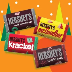 Chocolate<Hershey's Miniatures Assorted Chocolate Candy Bag, 39.6 oz. (HEC45401)