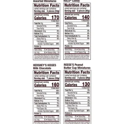 Chocolate<Hershey's , Reese's and Rolo Assorted Chocolate Candy Bag, 38.3 oz. (HEC45402)
