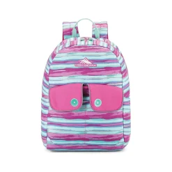 High Sierra Chiqui Backpack, Watercolor Stripes, Pink/Blue (130364-9660)