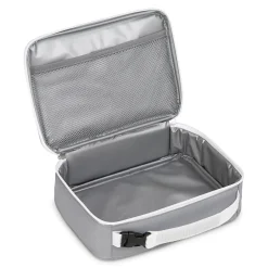 Lunch Boxes & Bags<High Sierra Single Compartment Lunch Bag, Aquamarine/Ash Grey/White (74715-0784)
