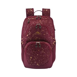 High Sierra Swoop SG Backpack, Artwork, Copper Splatter/Maroon (130360-9666)