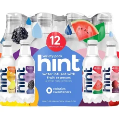 Bottled Water<Hint Starter Pack Flavored Water 16 Oz., 12/Carton (00149)