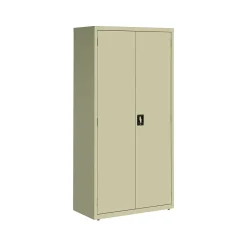 Outlet 72" Steel Storage Cabinet with 5 Shelves, Putty (22004) Storage Cabinets