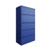 Sale HL10000 Series 5-Drawer Lateral File Cabinet, Locking, Letter/Legal, Classic Blue, 36" (24260) File Cabinets