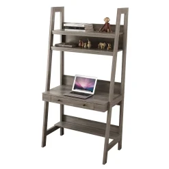 Outlet 36" Ladder PC Desk, Washed Gray (SH-OF-2620) Office Desks