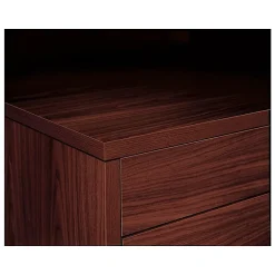10500 72" Double Pedestal Desk, Mahogany (H10593NN) Office Desks