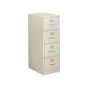 Hot 310 Series 4-Drawer Vertical File Cabinet, Legal Size, Lockable, 52"H x 18.25"W x 26.5"D, Light Gray (314CPQ) File Cabinets