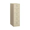 Outlet 310 Series 5-Drawer Vertical File Cabinet, Legal Size, Lockable, 60"H x 18.25"W x 26.5"D, Putty (315CPL) File Cabinets