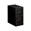 Best 510 Series 2-Drawer Vertical File Cabinet, Locking, Letter, Black, 25"D (512PP) File Cabinets