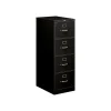 Hot 510 Series 4-File Drawers Vertical File Cabinet, Legal Size, Lockable, 51.97"H x 18.27"W x 25"D, Black (514CPP) File Cabinets