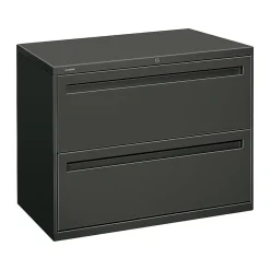 Brigade 700 Series 2-Drawer Lateral File Cabinet, Locking, Charcoal, Letter/Legal, 36"W (H782.L.S) File Cabinets