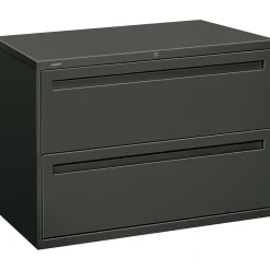 Sale Brigade® 700 Series Lateral File, 2-Drawer, Charcoal (792LS) File Cabinets