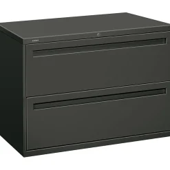 Sale Brigade® 700 Series Lateral File, 2-Drawer, Charcoal (792LS) File Cabinets