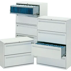 New ® Brigade 700 Series Lateral File, 5-Drawer, 64Hx42Wx19-1/4