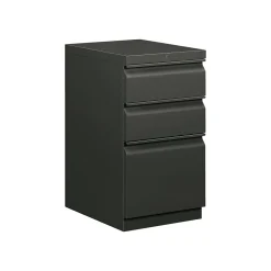 Best Brigade 3-Drawer Mobile Vertical File Cabinet, Letter Size, Lockable, Charcoal (33723RS) File Cabinets