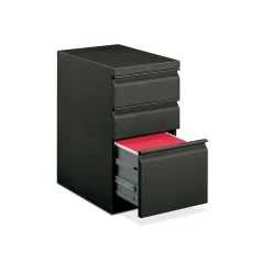 Best Brigade 3-Drawer Mobile Vertical File Cabinet, Letter Size, Lockable, Charcoal (33723RS) File Cabinets