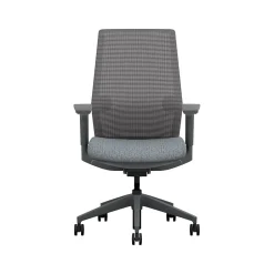 New Cipher Mesh/Fabric Swivel Task Chair, Basalt/Charcoal (HCFRT.STC.H.S.IC.APX25.TC00.AL.ST.SB.S) Office Chairs