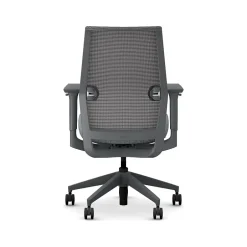 New Cipher Mesh/Fabric Swivel Task Chair, Basalt/Charcoal (HCFRT.STC.H.S.IC.APX25.TC00.AL.ST.SB.S) Office Chairs