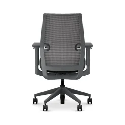 Best Cipher Mesh/Fabric Swivel Task Chair, Black/Charcoal (HCFRT.STC.H.S.IC.CU10.TC00.AL.ST.SB.S) Office Chairs