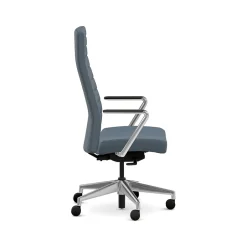 Online Cofi Fabric Swivel Executive Chair, Nimbus/Polished Aluminum (HCFEU.W0.STC.P.H.UR93.CHSTC09.PA) Office Chairs