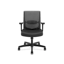 Clearance Convergence Mesh Back Vinyl Task Chair, Black (CMS1AUR10) Office Chairs